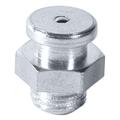 Ingrassatore a testa piatta M4 M8x1 - ø 10 mm - in acciaio zincato - UDV 100 pz.