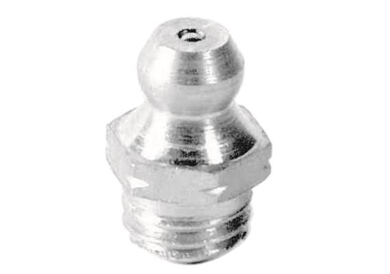 Ingrassatore conico H1 M8x1 in acciaio inox 1.4305 (V2A), esagonale 9 - UDV 10 pz.