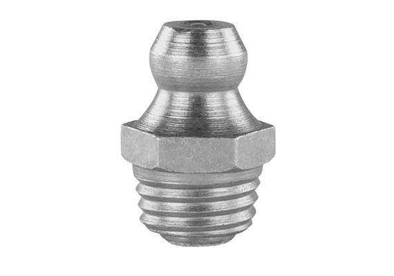 Ingrassatore conico H1 SFG 8x1 (filettatura autoformante) in acciaio zincato - UDV 100