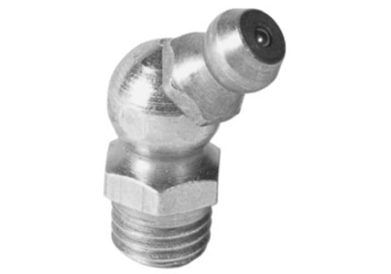 Ingrassatore conico H2 R1/8" in acciaio zincato - esagonale 11 - UDV 100 pz.