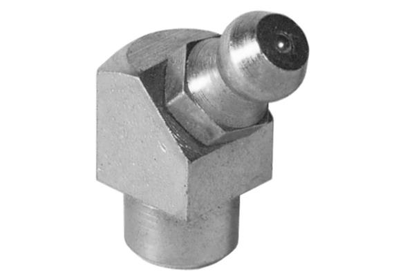 Ingrassatore conico H2a 8 mm per martellare in acciaio zincato - UDV 100 pz.