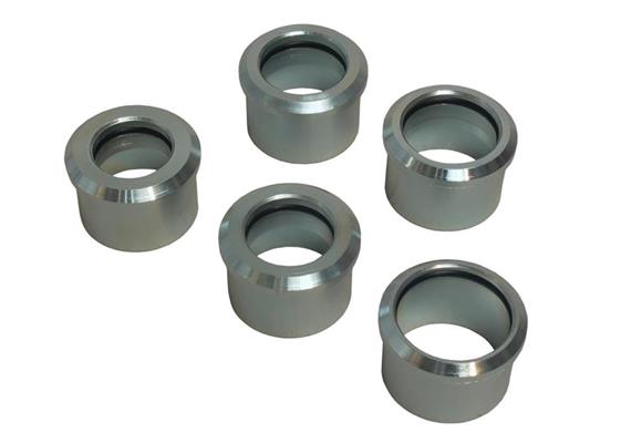 Kit 5 adattatori con O-ring per premigrasso con membrana per pompe ø 26/28/30/32/35 mm