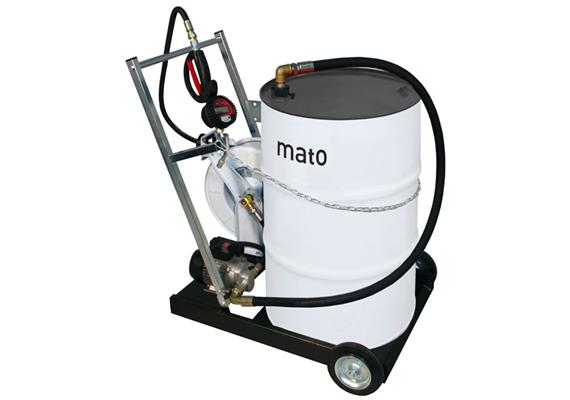 Lube-Station EP200-F mobil E-200-4, con pistola con becco per olio motore