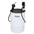 Lube-Station P200-4 stazionaria, con DIGIMET E35 e con uscita olio motore