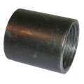 Manicotto a saldare intero, nero 2" x 56 mm