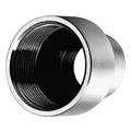 Manicotto di riduzione in acciaio inx 1.4408 1" x ¾" femmina