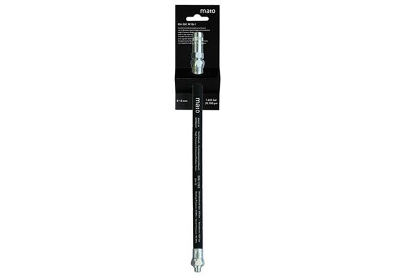 MATO Tubo corazzato in gomma ad alta pressione RH-30 - M10x1 - 300 mm - DIN1283