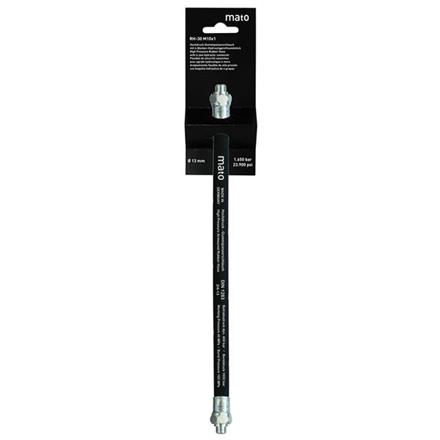 MATO Tubo corazzato in gomma ad alta pressione RH-30 - M10x1 - 300 mm - DIN1283