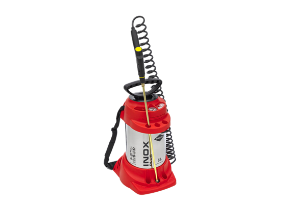 MESTO Nebulizzatore ad alta pressione INOX PLUS 3595P 6 l con guarnizione FPM