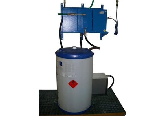 Miscelatore per liquido lavavetri con console