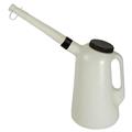 Misuratore di liquidi J-PE 2000 in HD-PE, 2 litri con scala da ½ l - UDV 6 pz.