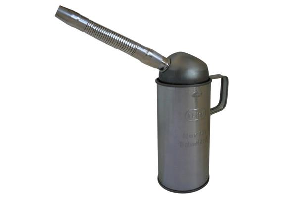 Misuratore in banda stagnata FMF-T 1000 con beccuccio flessibile, calibrabile - 1.0 litri