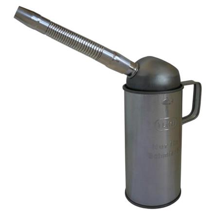 Misuratore in banda stagnata FMF-T 1000 con beccuccio flessibile, calibrabile - 1.0 litri