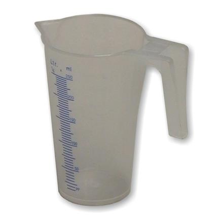 Misurino in plastica per liquidi MB-PP 25 - 0.25 litri - UDV 24 pz.