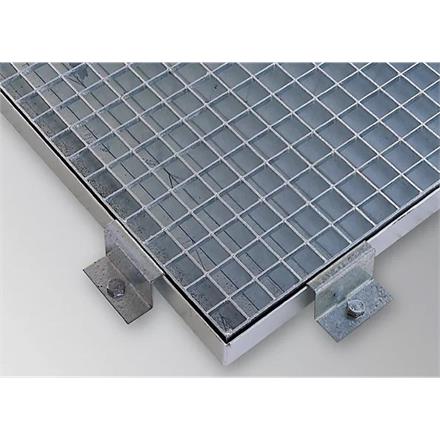 Morsetto per vassoio piatto in acciaio 1025110