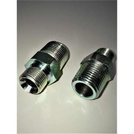 Nipples 3/4" - 1/2" con./60° acciaio