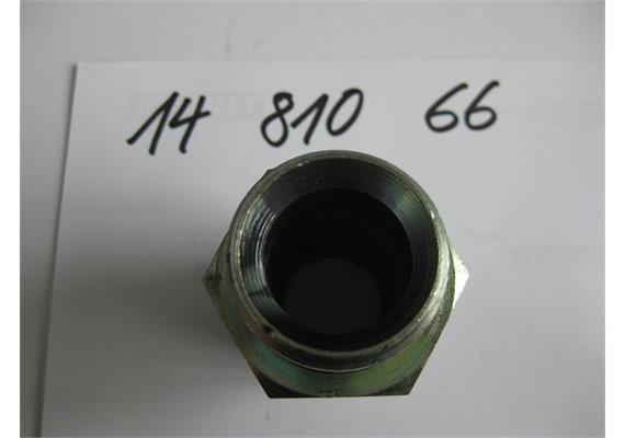 Nipplo doppio acciaio 1" maschio x 1" 60° maschio | Bild 3