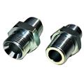 Nipplo doppio in acciaio ½" maschio x ½" maschio 60°