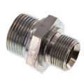 Nipplo doppio inox 3/4" AG x 1" maschio 60° per avvolgitubo