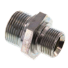 Nipplo doppio zincato 3/4" AG x 1" maschio 60°