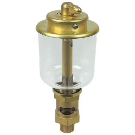 Oliatore a gocce UNIKUM, Gr. 4, R3/8", 125 cm³, vaso ø 60mm