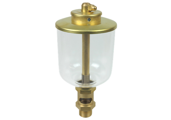 Oliatore a gocce UNIKUM - Gr. 6 - R1/2" - 315 cm³ - vaso ø 80mm