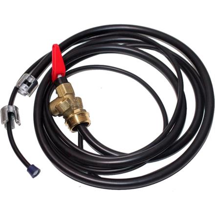 Pescante per gasolio 2.15 Miniflex 3 con raccordo di misurazione, mono- o bitubo