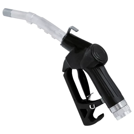 Pistola autom. PIUSI AZ/60L ATEX per benzina, raccordo girevole 1" f, becco ø 21 mm