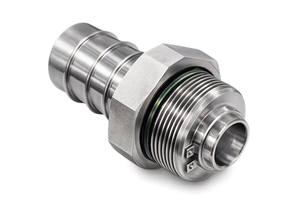 PIUSI Drehgelenk Inox 3/4" x DN19 Schlauchstutzen