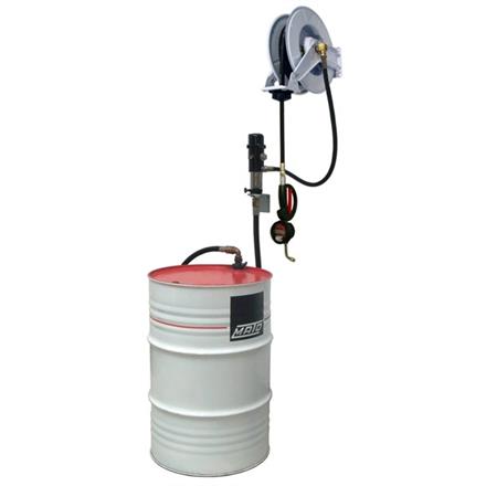 pneuMATO 3 montaggio a parete, con DIGIMET E30 Preset e uscita olio motore