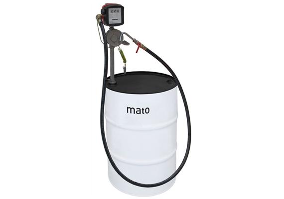 Pompa a manovella in alluminio RP 100-EX, con contalitri DIGIMET M80 - VITON