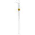 Pompa universale LP-S 200, con adattatore R2", per fusti da 200 l