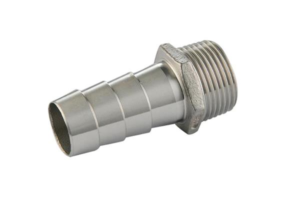 Portagomma DN20 / 1" maschio in acciaio inossidabile