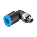 Raccordi a innesto angolati a 90° standard M5 - 4 x 2 mm
