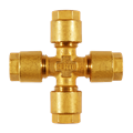 Raccordo a croce Serto 6 in ottone
