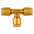 Raccordo a T Serto 6 in ottone