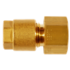 Raccordo femmina Serto 6 - 1/8" in ottone