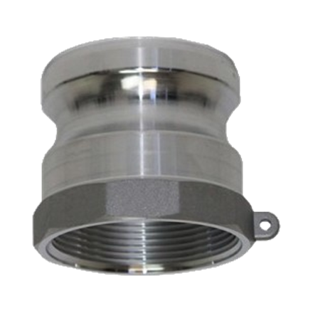 Raccordo Kamlok maschio 633-A con filetto femina 1" in aluminio