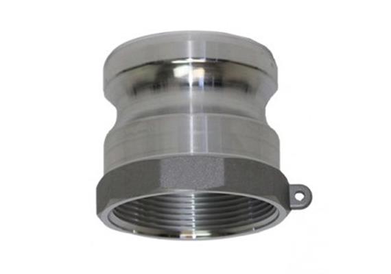 Raccordo Kamlok maschio 633-A con filetto femina 4" in aluminio