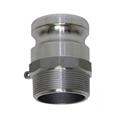 Raccordo Kamlok maschio 633-F filetto maschio 1½" in aluminio