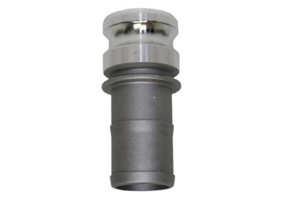 Raccordo Kamlok maschio con portagomma 633-E in aluminio 1¼"