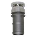 Raccordo Kamlok maschio con portagomma 633-E in aluminio 2"