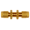 Raccordo passaparete Serto 6x16 mm in ottone