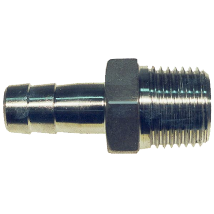 Raccordo portagomma in acciaio inossidabile DN20 x 3/4" maschio