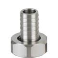 Raccordo portagomma Inox 1" DN25 per pompa 16 005 10+07