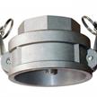 Raccordo rapido DRVR femmina per recupero vapori in aluminio 4" x 3" BSP femmina | Bild 1