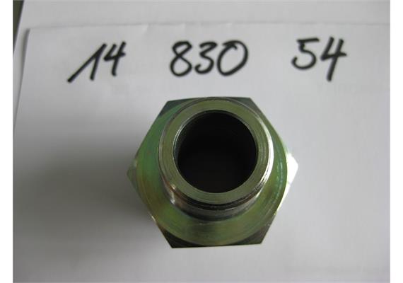 Reduziernippel Stahl 3/4" AG x 1" 60° AG | Bild 3