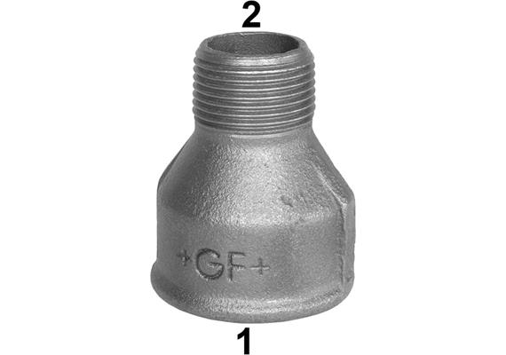 Riduzione GF Fittings N° 246 zincato 3"-2" femmina-maschio | Bild 1