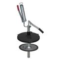Riempitore di pompe per grasso ecoFILL 200-s per fusti da 200 chili, ø 550 - 590mm