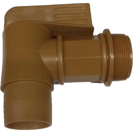 Rubinetto per fusti PE 2" maschio